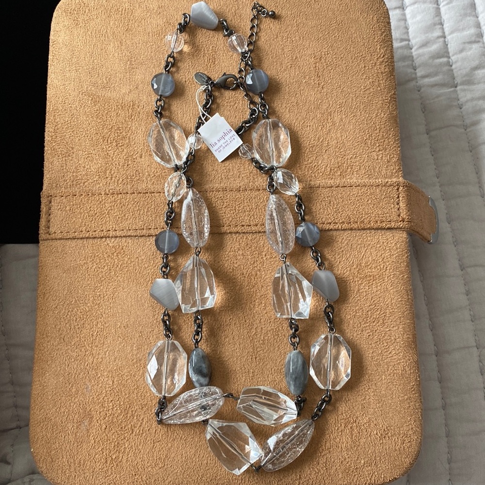 Lia Sophia Beaded Necklace